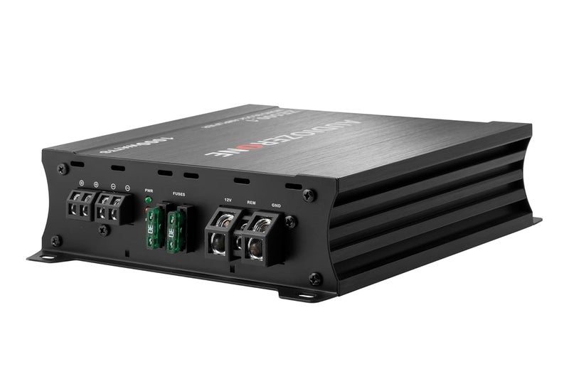 AUDIOZERONE Car Audio Amplifier ZE500.1 1000W Monoblock Class D MOSFET Subwoofer Audio, 1-4 Ohm Stable, Low Pass Crossover, Mosfet Power Supply, Stereo - Image 3
